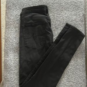 Black AG The Abbey Ankle skinny jeans